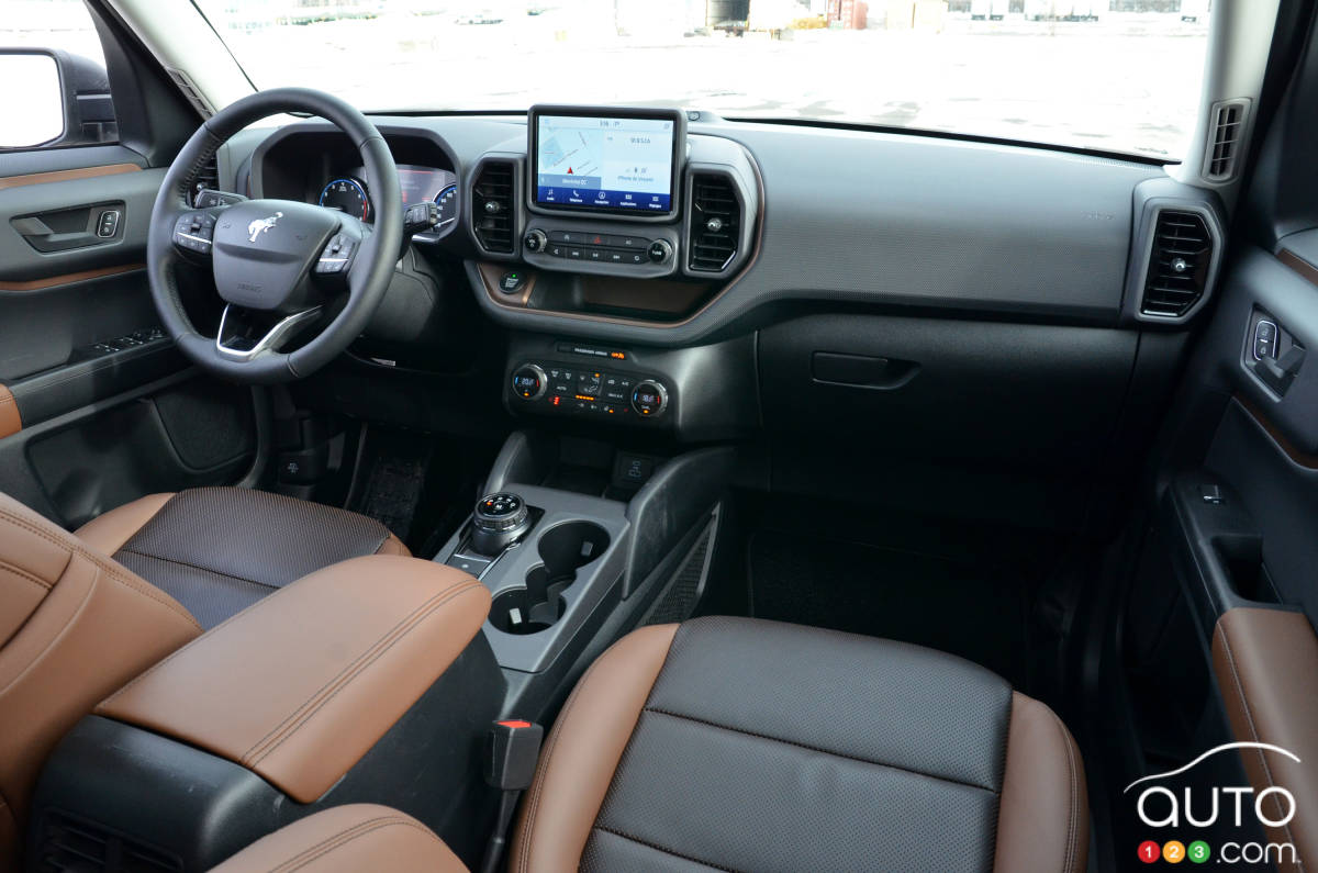 Ford Bronco Sport, intérieur